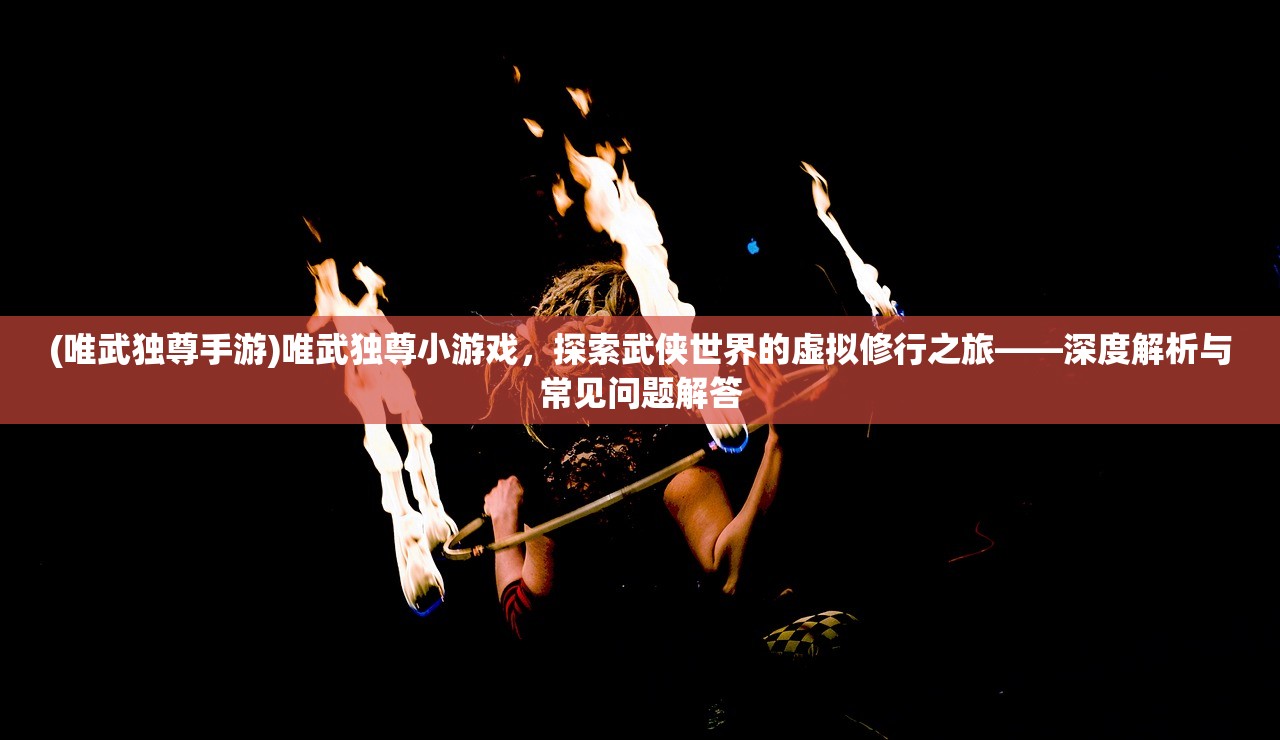(唯武独尊手游)唯武独尊小游戏，探索武侠世界的虚拟修行之旅——深度解析与常见问题解答